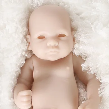 10 İnç Tam yumuşak Vinil yeniden doğmuş bebek simülasyon erkek bebek plastik Modeli yeniden doğmuş bebek boş kalıp