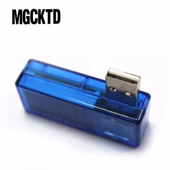 100 ADET / GRUP Dijital USB Mobil Güç şarj akım gerilim test cihazı Metre mini USB şarj aleti doktor voltmetre ampermetre