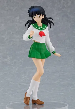 100 % Orijinal: Anime Higurashi Kagome Inuyasha 16-17 cm PVC Action Figure Anime şekilli kalıp Oyuncaklar Şekil Koleksiyonu Bebek Hediye