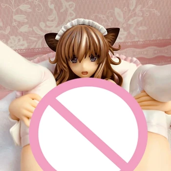 14 cm Japon Kız Anime Figürü Seksi Kız Kedi Hizmetçi Misaki Kurehito Aksiyon Figürleri PVC Koleksiyon Model Sıcak Oyuncaklar Hediye Koleksiyonu