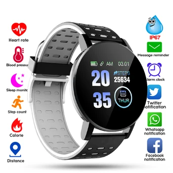 2021 bluetooth akıllı saat Erkekler Kan Basıncı Smartwatch Kadınlar İzle Spor Izci WhatsApp Android IOS Için akıllı saat