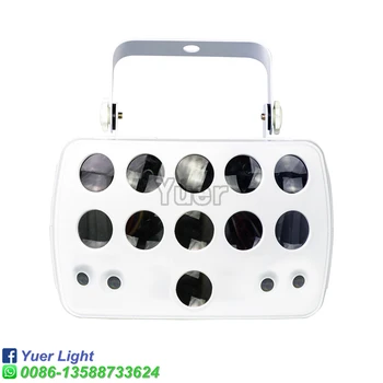 4x15 W RGBW 4İN1 LED uzaktan kumanda lazer boyama desen Strobe ışın etkisi ışık sahne RGB lazer projektör DJ disko parti DMX512