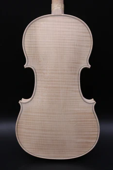 Bitmemiş 4/4 Keman El Yapımı Keman Stradivari Modeli Alev Akçaağaç Ladin # 3237