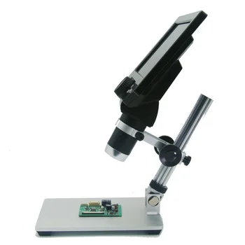 G1200 12MP 1-1200X Dijital Mikroskop Lehimleme Elektronik Mikroskoplar İçin 7 İnç Sürekli Amplifikasyon Büyüteç Mikroskop