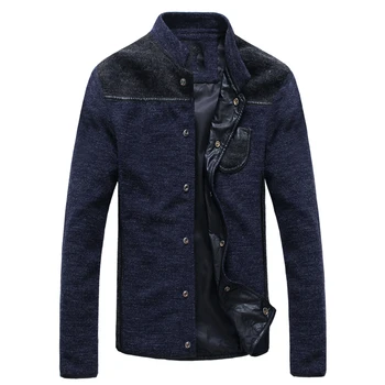 HCXY marka Erkek ceket sonbahar rahat tarzı artı boyutu iş ceket erkekler için rahat colorblock ceket ceket erkek