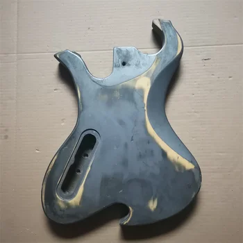 JNTM Elektro Gitar Yarı-bitmiş Vücut Bitmemiş DIY Gitar Parçası Gitar Vücut (1303)