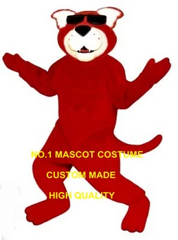 Kırmızı Kedi maskot kostüm yetişkin boyutu yüksek kaliteli karikatür mutlu kırmızı leapoard kedi tema anime cosplay kostümleri karnaval fantezi 2778
