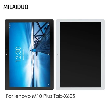 Lenovo Tab için M10 Tab5 Artı TB-X605 TB-X605L TB-X605F TB-X605M LCD ekran Matrix ıle dokunmatik ekranlı sayısallaştırıcı grup