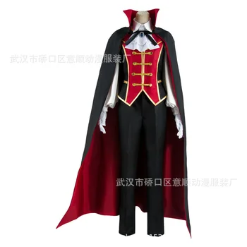Litchi Anime Todoroki Shoto Benim Kahraman Akademi Cosplay Kostüm Peruk Cadılar Bayramı Kostümleri Vampir Prens earl cosplay pelerin