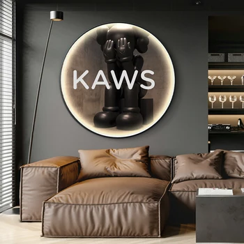 Popüler Logo Tasarımcısı Kaw Dekoratif Boyama Led Duvar Lambası Oturma Odası Yatak Odası Sundurma Boyama Bireysel Dekoratif Duvar Lambası