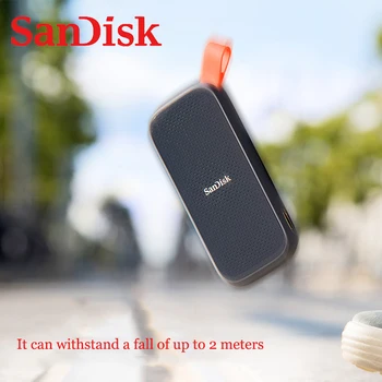 SanDisk Taşınabilir Harici Katı Hal Sürücü E30 480 GB 520 M/s harici sabit disk SSD 1 TB USB 3.1 SSD sabit disk 2 TB Laptop için