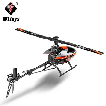 (Stokta) orijinal WLtoys V950 Büyük Helikopter fırçasız motor ıle 2.4 G 6CH 3D6G Sistemi Fırçasız Flybarless RC Helikopter RTF