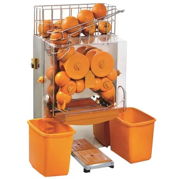Yeni 220 v elektrikli otomatik portakal sıkacağı ticari taze portakal sıkacağı makinesi
