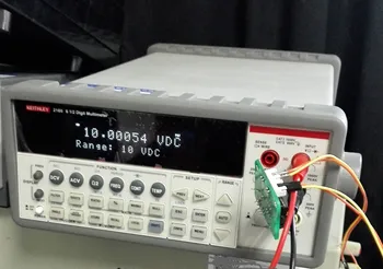 Yüksek hassasiyetli DC Ayarlanabilir Voltaj Referans Modülü, Programlanabilir Sayısal Kontrol Sabit Voltaj Kaynağı 0-10V Seri Port